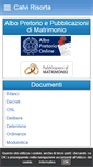 Mobile Screenshot of calvirisorta.gov.it
