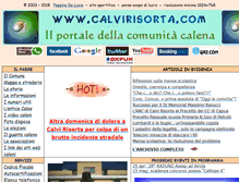 Tablet Screenshot of calvirisorta.com